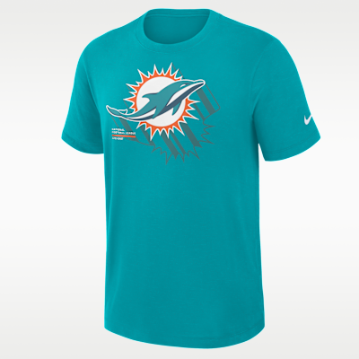 Miami Dolphins Rivalries Collection Slub Men's Nike Dri-FIT NFL T